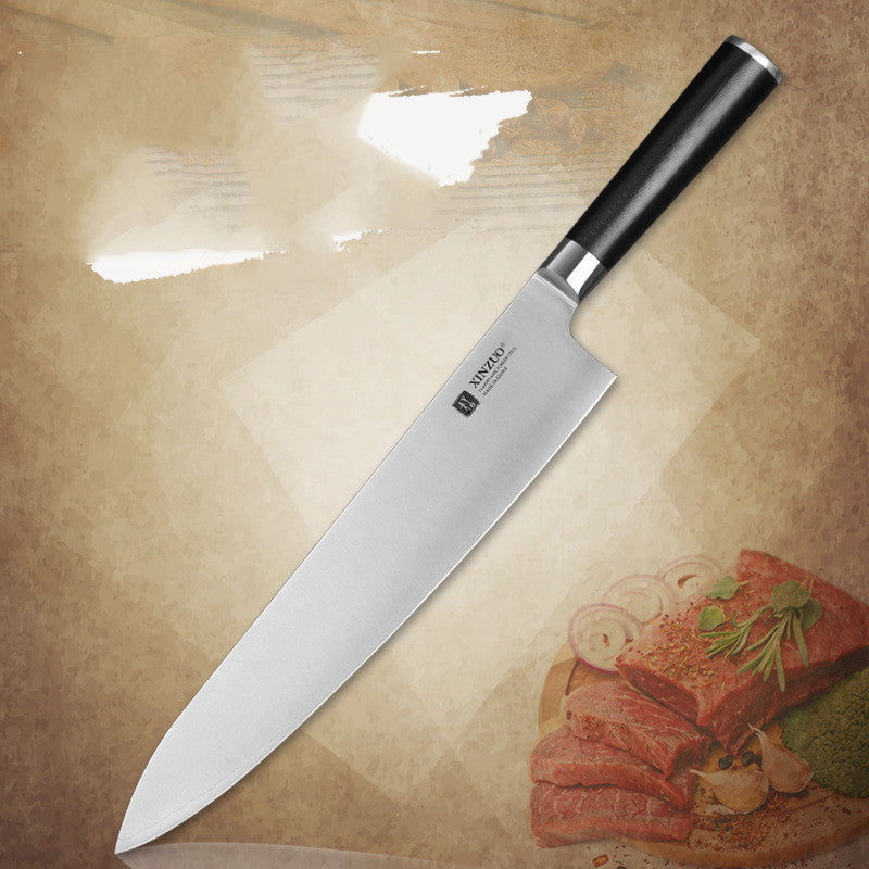 440C Composite Steel Butcher Knife Japanese Style Sashimi Salmon Knife - Grand Goldman
