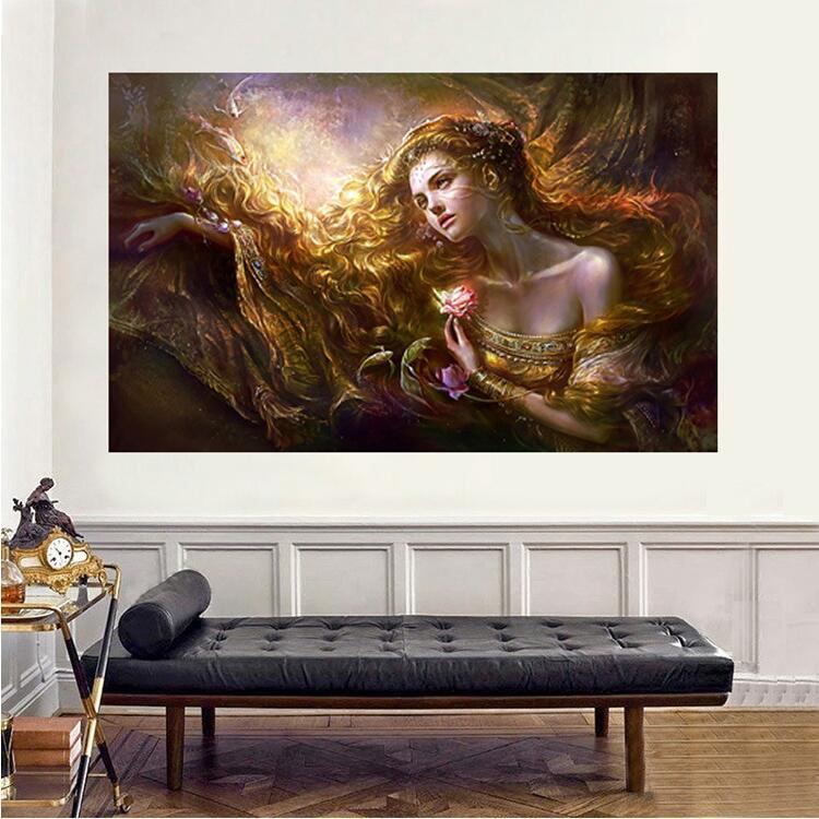 Cross stitch diamond painting