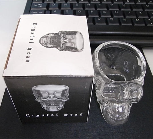 Glass Skull Wine Glass Whiskey Spirits Special-Shaped Wine Glass