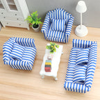 Dollhouse Mini Furniture Living Room Scene Sofa