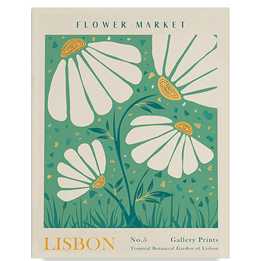 Plant And Flower Art Canvas Core Poster