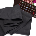 Car Leather Black Grey Leather Interior Modified Double-sided Velvet Microfiber Velvet