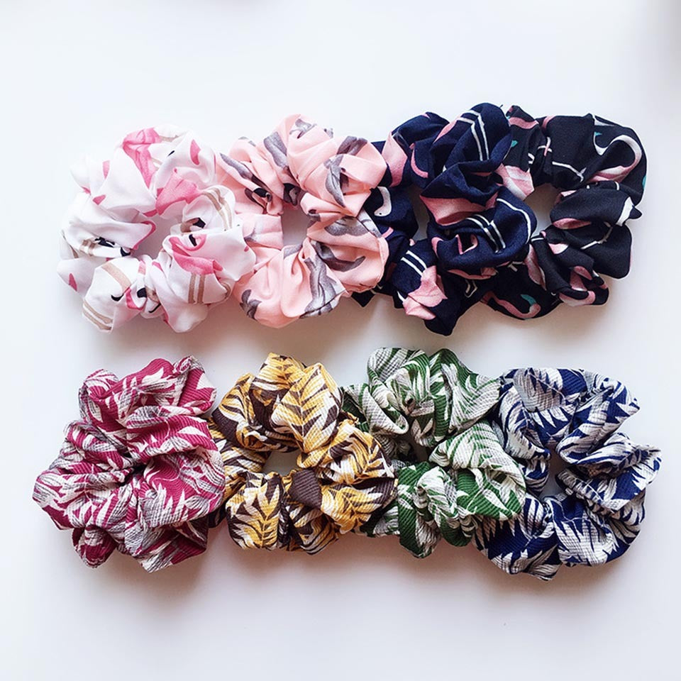 Flamingo Sun Flower Fabric Head Flower
