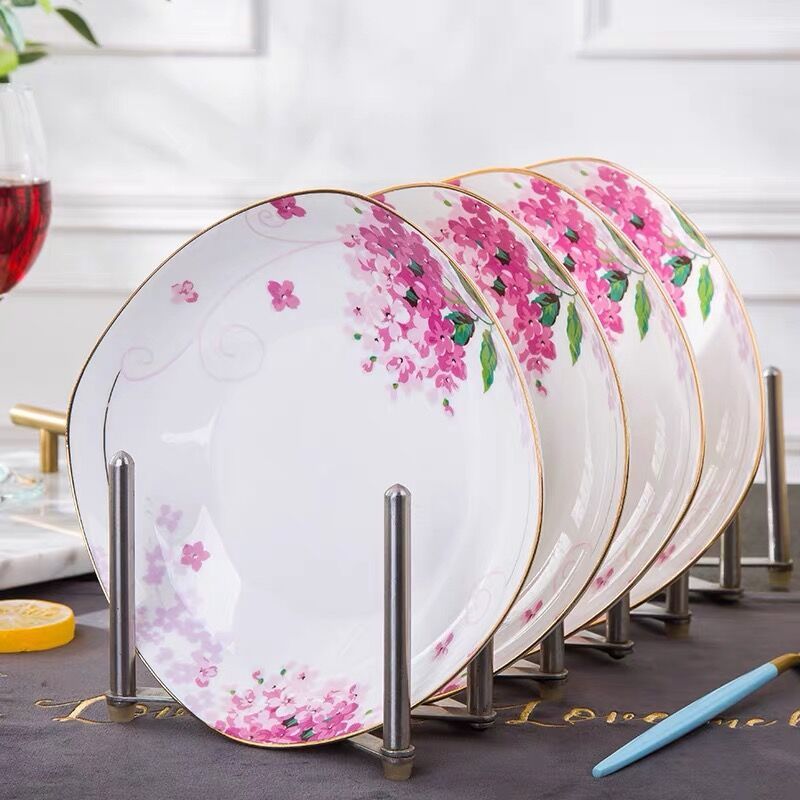 Bone China Phnom Penh Home Dishes Nordic Net Red Tableware