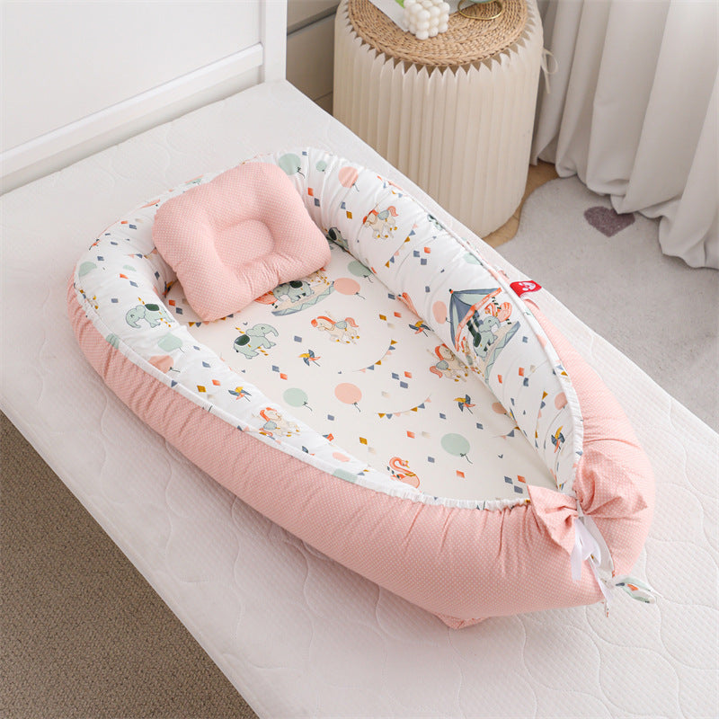 Portable Baby Recliner Nest Anti Pressure