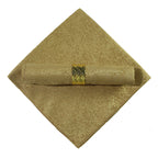 Square Folding Fabric Tablecloth Decorative Embroidery