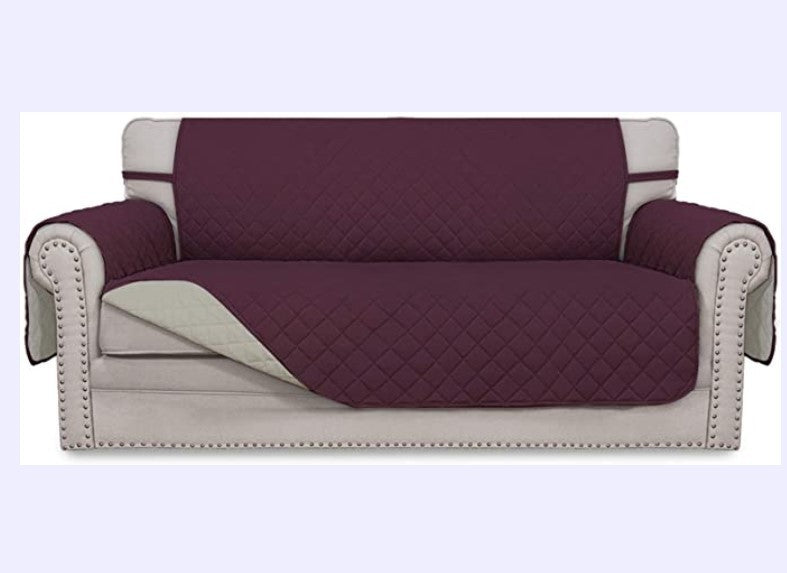 Reversible Sofa Cover Chair Loveseat