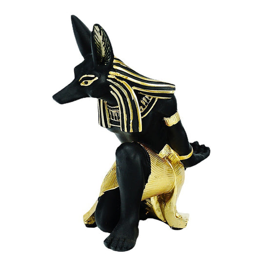 Kreativ vinreol dekoration Anubis Dog God vinreol