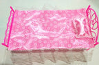 Dressing Table + Single Bed + Cloth Sofa Bedroom Furniture Bed Doll