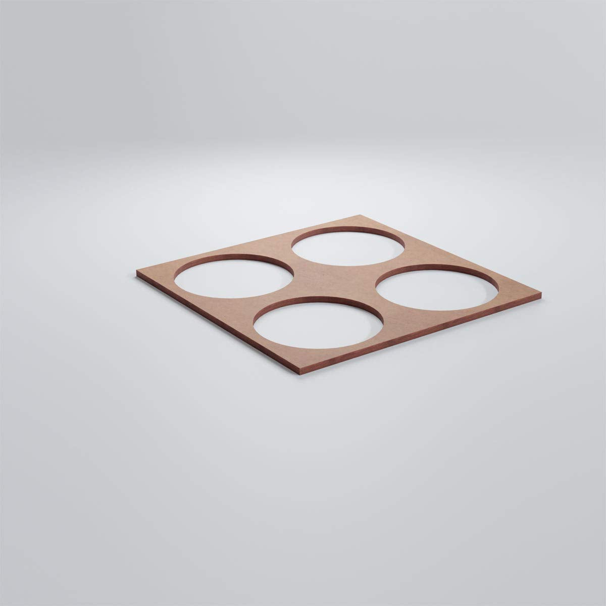 Ekena Millwork WALW16X16X0375WEMMF Wembley 3/8"T Decorative Fretwork Wall Panels, 15 3/8"W X 15 3/8"H, MDF