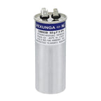45/5 uF 45+5 MFD 370V or 440V Dual Run Start Round A/C Capacitor 45 5 uF 370 440 Volt VAC CBB65B Air Conditioner Capacitors for AC Unit Fan Motor Start or Heat Pump or Condenser Straight Cool