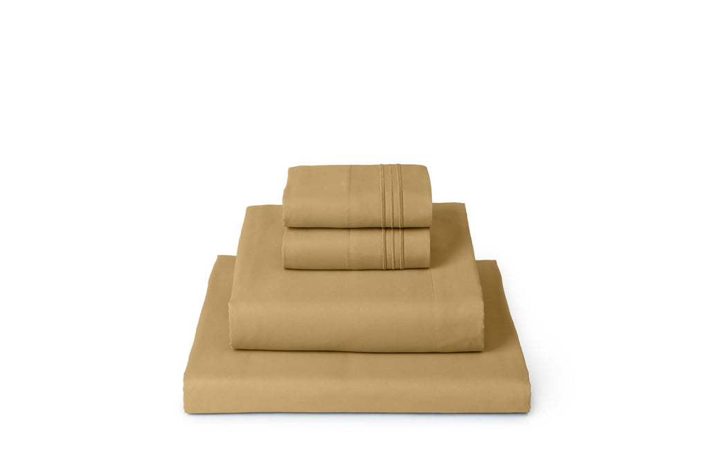 Mellanni Queen Sheets Set - 4 PC Iconic Collection Bedding Sheets & Pillowcases - Hotel Luxury, Extra Soft, Cooling Bed Sheets - for Women, Men, Kids & Teens (Queen, White)