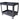 MaxWorks 80855 500-lb Utility Service PP Cart With Two Trays and Wheels 30 Inch X 16 Inch Overall Dimensions
