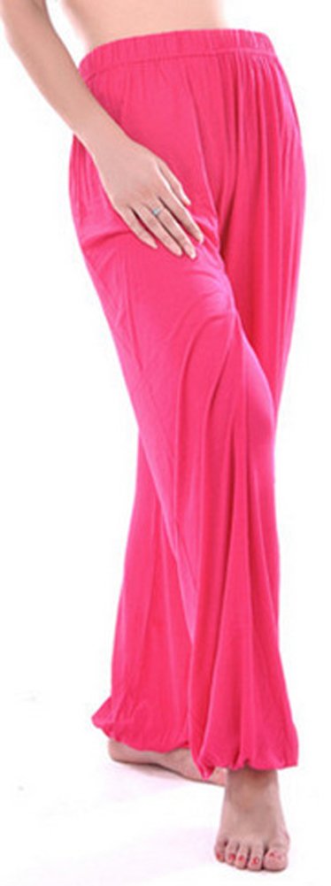 AvaCostume Men's Lightweight Loose Yoga Pants Elastic Waist Modal Yoga Harem Pants