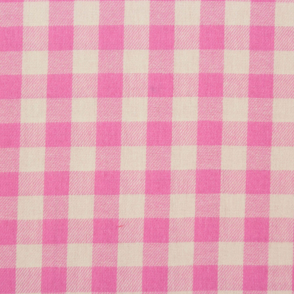 Pure Cotton Yarn-dyed 32 Brushed Plaid Fabrics