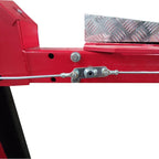 KATOOL 9500lbs 4 Post Lift with Moving Kits/Caster Aluminum Ramp Extra Height Four Post Lift 79" Lifting Height Storage Service Lift Home Parking Lift, 110v, 4H950