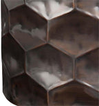 SIMPLIHOME Whitney Industrial 17 inch Wide Metal Storage Accent Side Table in Antique Bronze, Fully Assembled for the Living Room and Bedroom