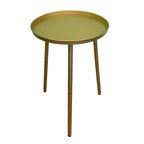 AOJEZOR Side Table: End Table for Any Room - Small Side Tables for Small Spaces All Matte Black with 3 Legged