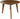 American Trails Genuine 100% Hardwood Round Coffee Table - Hand-Wiped Walnut