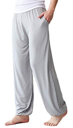 AvaCostume Men's Lightweight Loose Yoga Pants Elastic Waist Modal Yoga Harem Pants