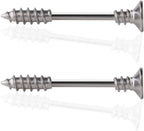 Ruifan 316L Stainless Steel Screw Bar Nipple Barbell Ring Body Piercing 14G