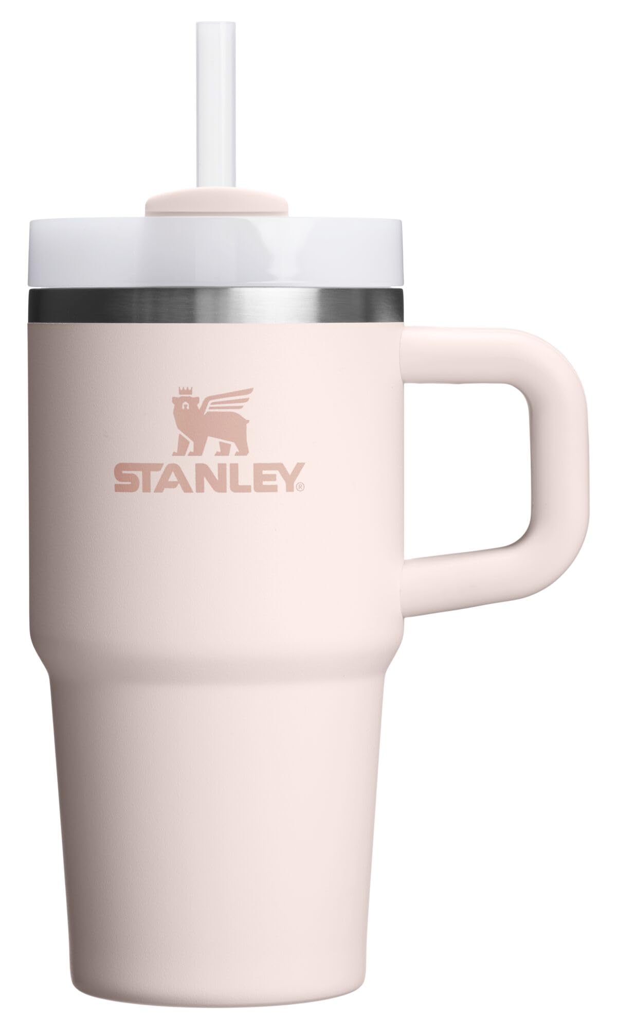 STANLEY Quencher H2.0 Tumbler with Handle and Straw 14 oz | Flowstate 3-Position Lid | Cup Holder Compatible for Travel | Insulated Stainless Steel Cup | BPA-Free | Azure