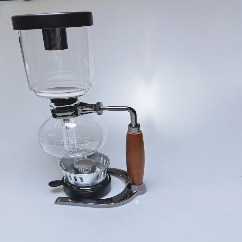 Vacuum Coffee Maker Household Cooking Siphon Pot Suit Glassware Coffee Machine For 3 People For 5 People