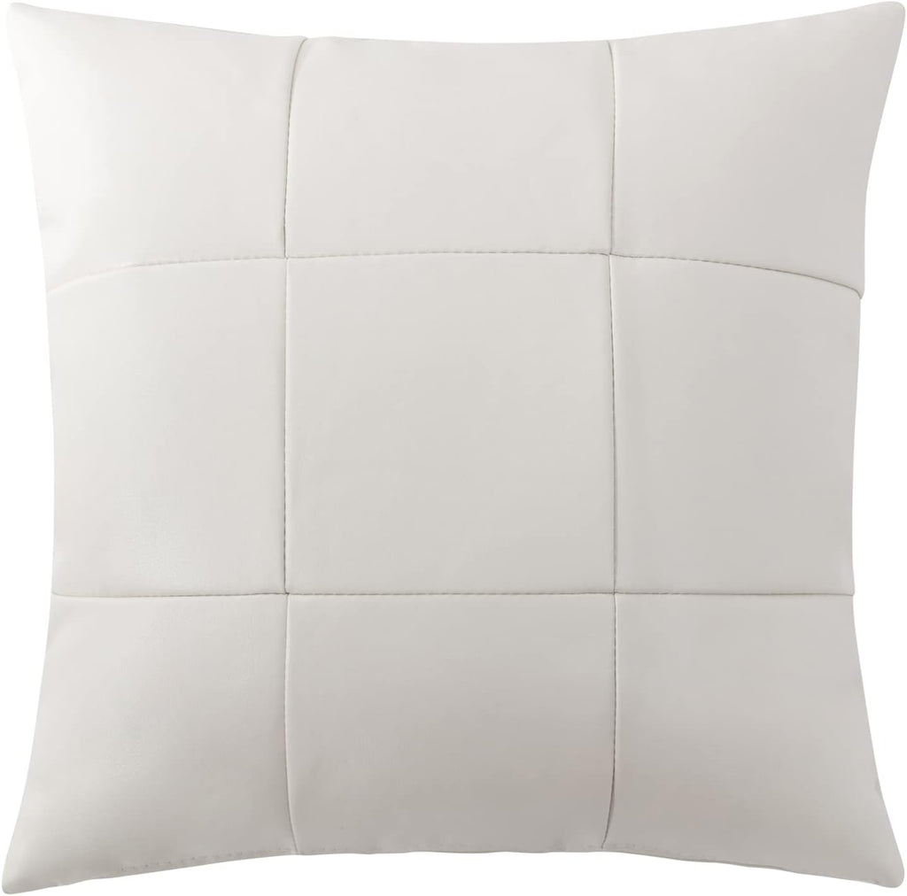 Morden Fort White Leather Love seat and Sofa Set, Modern Luxury and Comfy Furniture Sleeper Couches for Living Room, Apartment, Office, Lounge Room