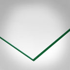 16 inch Square Glass Table Top - Tempered - 1/4" Thick Glass Surface, Safe Flat Polished, Eased Corners, Multipurpose for Dining Table, Patio, Coffee and End Table