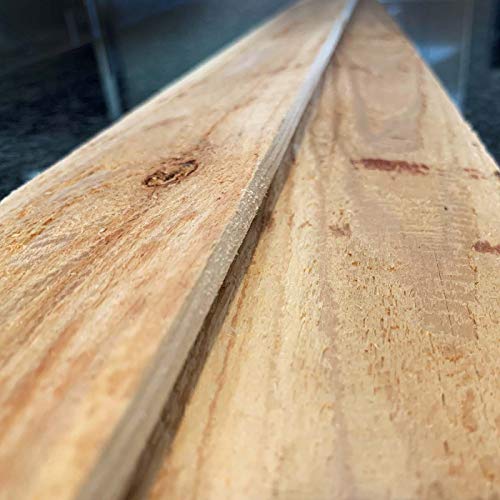 Ekena Millwork RBJ06S16X048RWR TimberCraft Three 5 3/8" Boards Joined Board-n-Batten, Rustic Wood Shutters (Per Pair), 16 1/8"W x 48"H, Rough Sawn Western Red Cedar