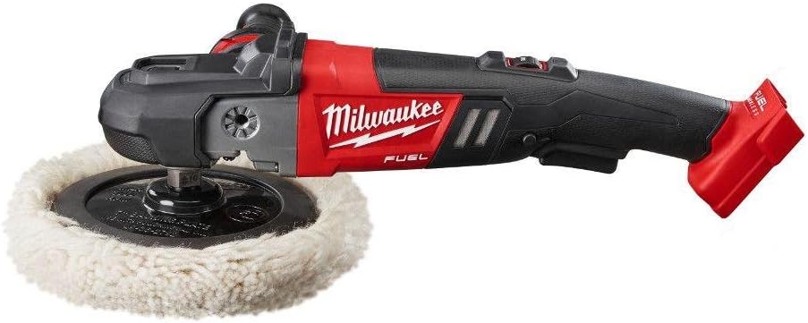 Milwaukee 2738-20 M18 18-Volt Fuel Lithium-Ion Brushless Cordless 7 inch Variable Speed Polisher (Tool-Only)