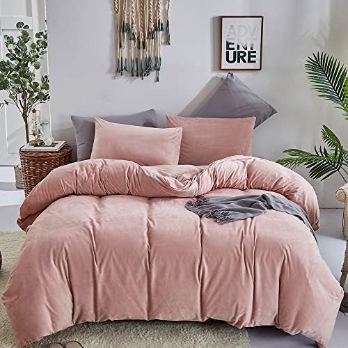Juego de edredón blanco CLOTHKNOW para cama queen 3 piezas, juegos de edredón blanco, juegos de edredón para cama blanca, juegos de ropa de cama sólida blanca para cama queen, juegos de edredón tamaño queen blanco