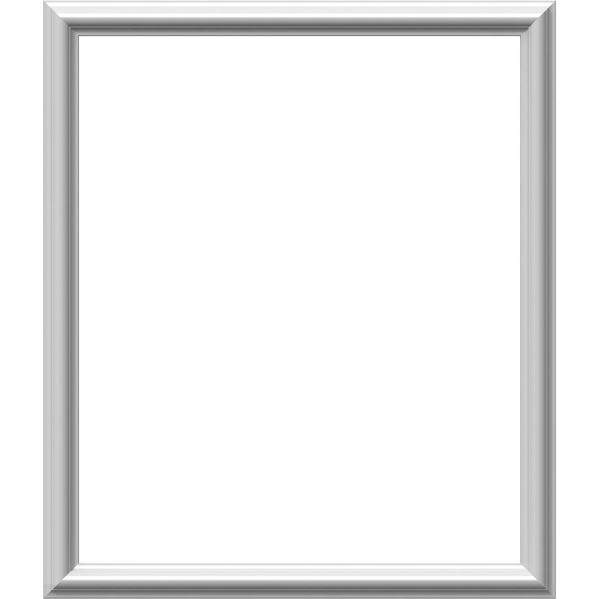 Ekena Millwork PNL24X28AS-01-CASE-2 Ashford Molded Classic Wainscot Wall Panel, 24-in. W x 28-in. H, Factory Primed White, 2 Count