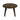 American Trails Genuine 100% Hardwood Round Coffee Table - Hand-Wiped Walnut