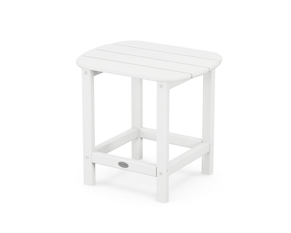POLYWOOD SBT18GR South Beach 18" Outdoor Side Table, Green