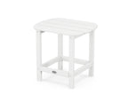 POLYWOOD SBT18GR South Beach 18" Outdoor Side Table, Green