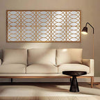 Ekena Millwork WALW16X16X0375WEMMF Wembley 3/8"T Decorative Fretwork Wall Panels, 15 3/8"W X 15 3/8"H, MDF