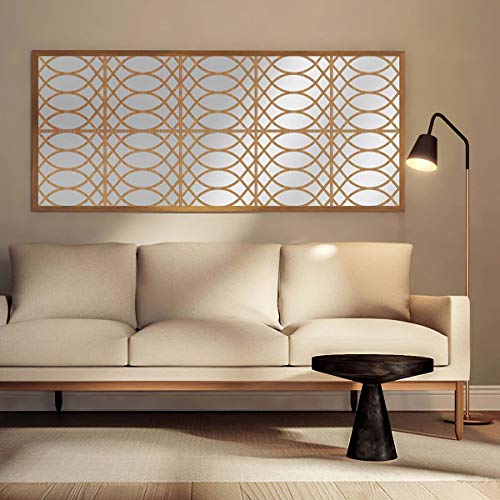 Ekena Millwork WALW16X16X0375OTSCH Otis 3/8"T Decorative Fretwork Wall Panels, 15 3/8"W X 15 3/8"H, Cherry