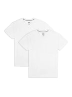 Fruit of the Loom Men's Crew Tee Undershirts, Moisture Wicking & Tag Free, Also Available in Big & Tall
