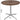 Round Office Table Conference Table Small Dining Table Coffee Meeting Table for Office Boardroom Kitchen Living Room Waterproof Desktop Easy Assembly 31.5 inch