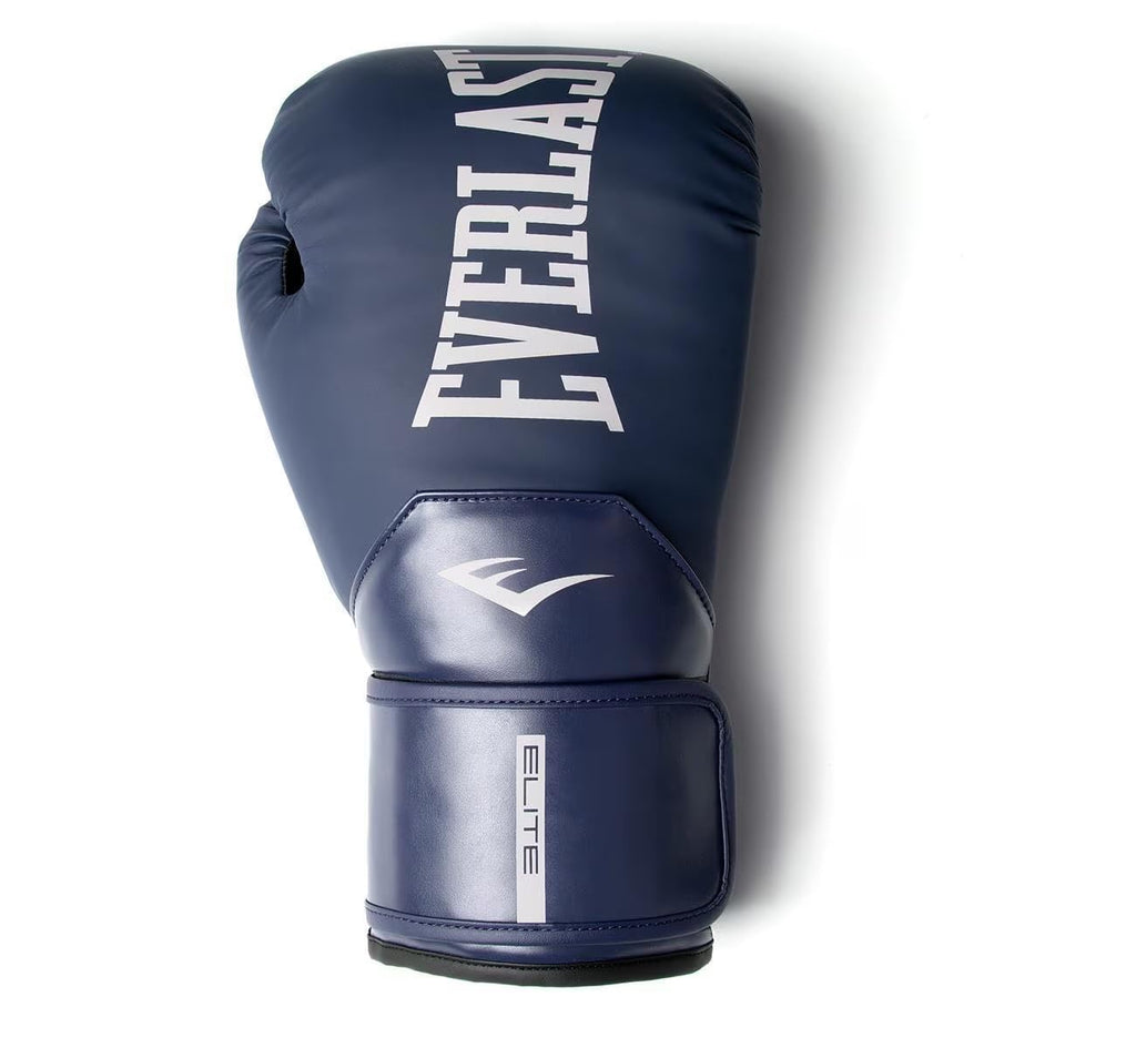 Everlast Elite 2 Boxing Gloves, Pro Training Gloves for Men and Women, Secure Fit Hook and Loop Closure & Ventilation, Heavy Bag & Speedbag Training.
