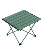 iClimb Ultralight Compact Camping Folding Table with Carry Bag (Black - S)