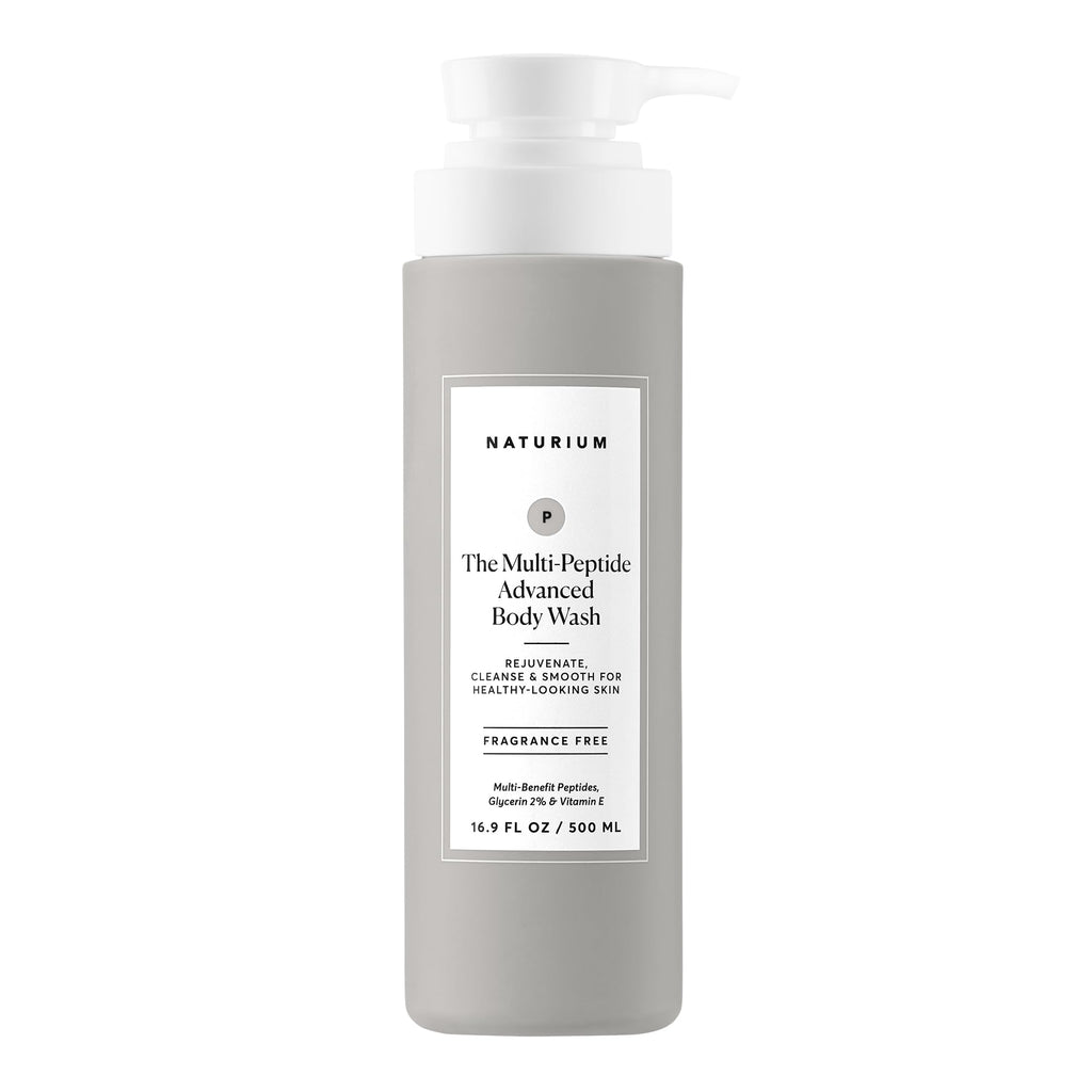 Naturium The Booster Hyaluronic Acid Body Wash, Hydrating & Moisturizing plus Minimizes Dryness, with Glycerin & Vitamin B5, 16.9 oz