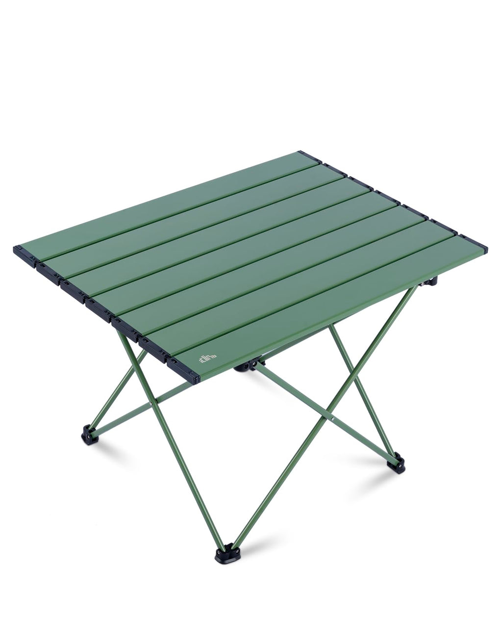 iClimb Ultralight Compact Camping Folding Table with Carry Bag (Black - S)