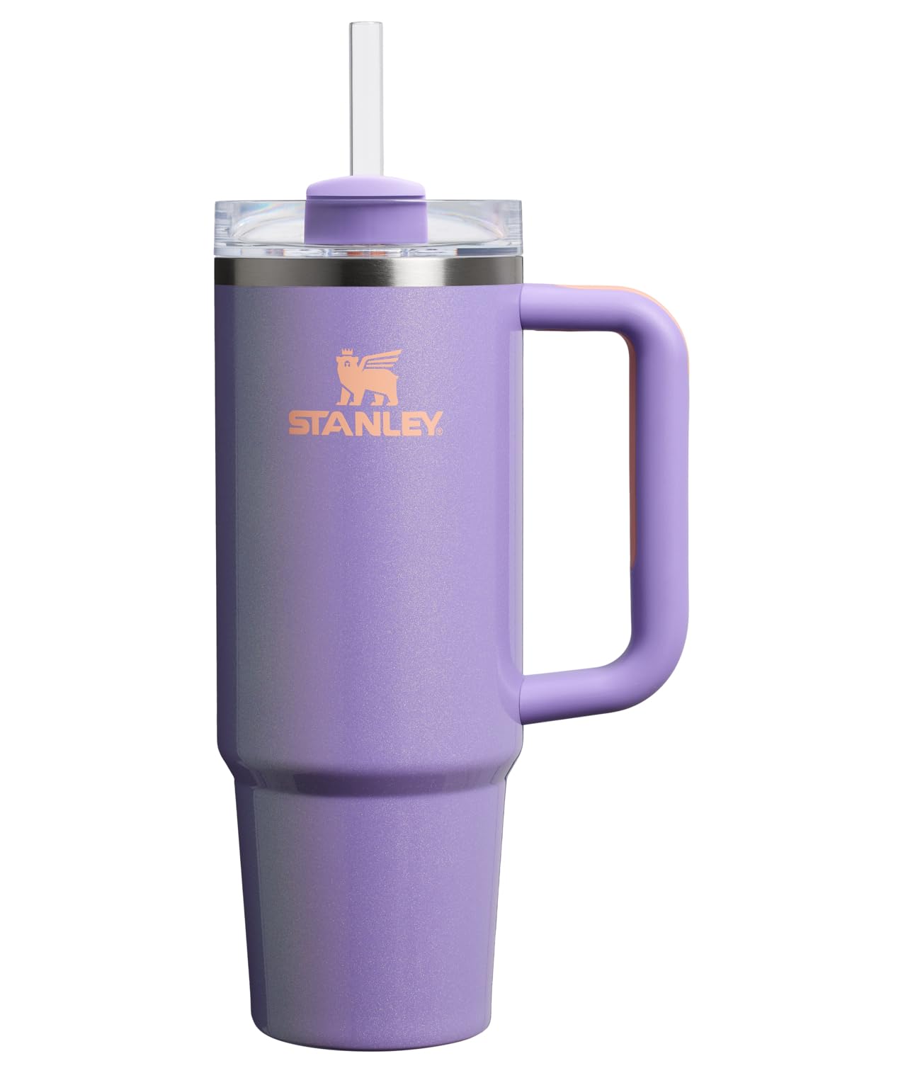 STANLEY Quencher H2.0 Tumbler with Handle and Straw 14 oz | Flowstate 3-Position Lid | Cup Holder Compatible for Travel | Insulated Stainless Steel Cup | BPA-Free | Azure