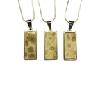 Petoskey Stone Necklace, Women and or Men, Handmade in Wisconsin, Petoskey Jewelry