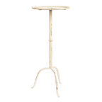Metal Martini Cocktail Table, Antique Brass
