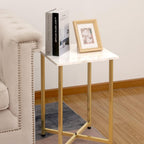 AZL1 Life Concept Modern Square Side End Accent Table for Living Room Bedroom Balcony Family and Office