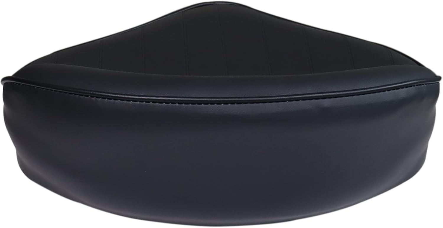 Pro Casting Boat Seat, Marine Grade Universal Fishing Bass Boat Seat Bike Butt Chair (Black)