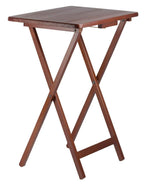 Winsome Wood Alex Snack Table Natural Set 5 Pc, 25.98 inches